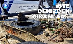 Sinop’ta deniz dibi temizliği