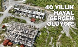 Durağan Küçük Sanayi Sitesi’nde 40 yıllık bekleyiş sona eriyor