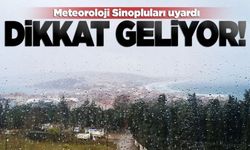 Sinop’a kuvvetli yağış uyarısı yapıldı