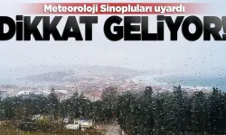 Sinop’a kuvvetli yağış uyarısı