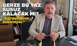 Başkan Belovacıklı, Gerze’nin su sorunu hakkında konuştu