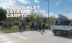 Sinop’ta motosiklet öğrenciye çarptı