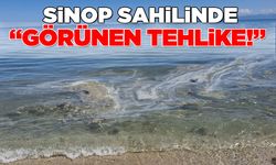 Sinop sahilinde görülen kirlilik tepki çekti