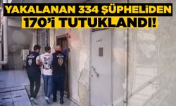 Sinop dahil 58 ilde büyük operasyon