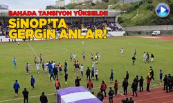 Sinop Şehir Stadı'nda tansiyon yükseldi