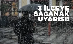 Sinop’un 3 ilçesine sağanak uyarısı