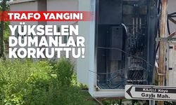 Sinop’ta trafo yangını korkuttu