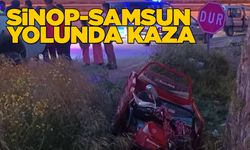 Devrilen motosikletin sürücüsü ağır yaralandı