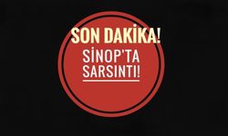 Sinop'ta tedirgin eden sarsıntı