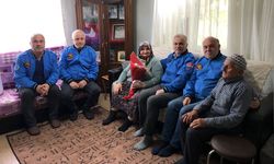 THK Sinop Şubesi'nden şehit annesine anlamlı ziyaret