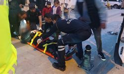 Sinop'ta otomobil motosikletle çarpıştı: 1 Yaralı