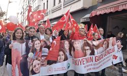 19 Mayıs coşkusu Gençlik Yürüyüşü’yle devam etti