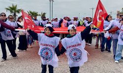 Sinop’ta 1 Mayıs meydanda coşkuyla kutlandı