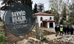 Seyit Bilal Camii'nde Müjdeli Gelişme: Çadır mescit kuruluyor
