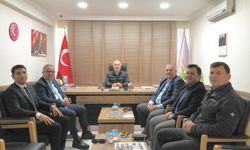 SGK İl Müdürü Şahin’den Esnaf Odasına ziyaret