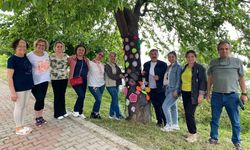 Kadınların el emeği ilçeye renk kattı