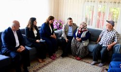 Vali Özarslan'dan şehit ailesine bayram ziyareti