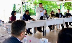 Vali Özarslan, kaymakamlarla veda programında buluştu