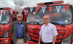 İlçe belediyesine yeni itfaiye aracı kazandırıldı
