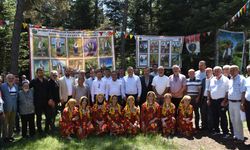 Yayla şenliği, renkli görüntülere sahne oldu