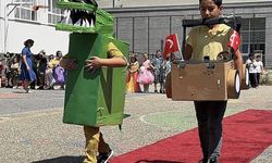 İlkokulda geri dönüşüm etkinliği düzenlendi