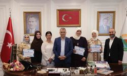 Kadın girişimcileri belgelerini aldı