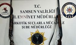 Samsun’da 5 tabanca ele geçirildi