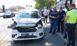 Samsun’da zincirleme trafik kazası: 2 yaralı