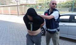 Sitenin bahçesinden piknik masası çaldı, tutuklandı