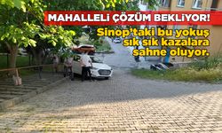 Sinop'ta adı kazalarla anılan yol çözüm bekliyor