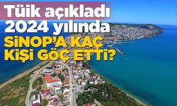 Sinop’un göç dengesi açıklandı
