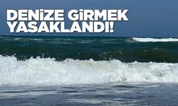 Sinop'un bir ilçesinde denize girmek yasaklandı