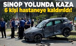 Panelvan ile otomobil çarpıştı: 6 yaralı