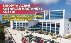 Sinop’ta kurban keserken yaralananlar hastanelere başvurdu