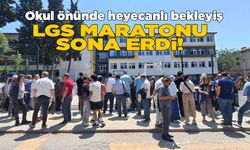 Sinop'ta LGS maratonu sona erdi