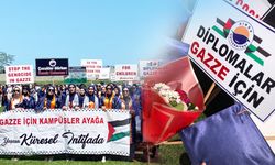 Sinop'ta diplomalar Gazze için