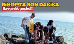 Sahilde baygınlık geçirdi
