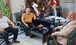 Sinop ASKF'den Gürsel Öz'e hayırlı olsun ziyareti