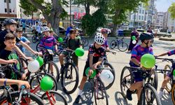 Sinop’ta pedallar sağlık için çevrildi