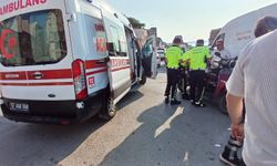Sinop’ta motosikletliler çarpıştı