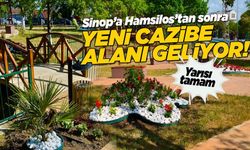 Sinop’a yeni sosyal yaşam alanı, yüzde 50'si tamam!