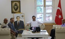 Saadet Partisi'nden Erfelek kaymakamına ziyaret