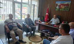 Saadet Partisi’nden Erfelek Ziraat Odası Başkanı Ali Koca’ya Ziyaret