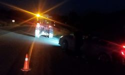Sinop'ta otomobil su kanalına kaydı