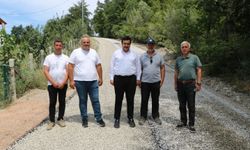 Erfelek Kaymakamı asfaltlama çalışmalarını inceledi