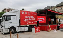 Geleneksel Oyunlar Tırı çocuklarla buluştu