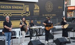 "Gezen sinema" Havza'da