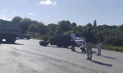 Kamyonla çarpışan tarım aracının sürücüsü öldü