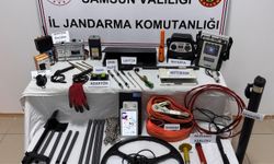 Samsun’da kaçak kazı yapan 7 şüpheli gözaltına alındı
