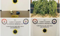 Samsun'da narkotik operasyonu: 4 gözaltı